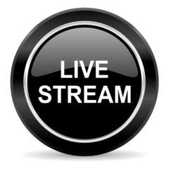 Fototapeta premium live stream icon