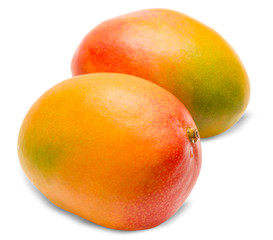 Mango isolated on white background