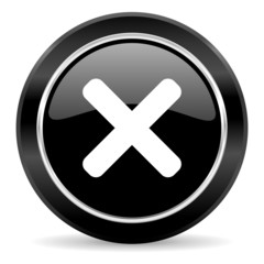 Obraz premium cancel icon