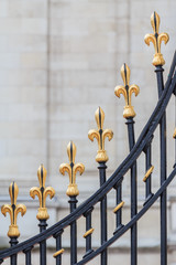 Detail of the gate of Buckingham Palace © kyrien
