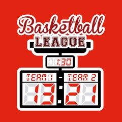 Fototapeta premium Basketball design