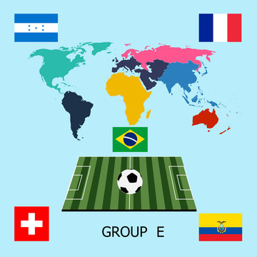 Group E - Switzerland, Ecuador, France, Honduras