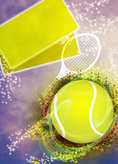 Tennis background