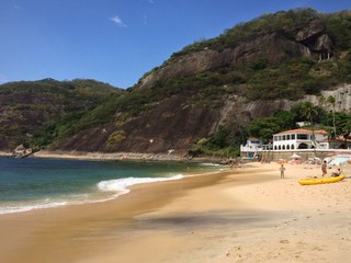 Fototapeta na wymiar Praia Vermelha (Red beach), Rio de Janeiro