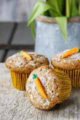 Carrot muffins