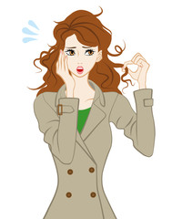 Hair Trouble, Spreading hair