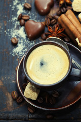 coffee and spices