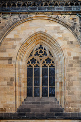 Fototapeta na wymiar st. vitus cathedral in prague czech republic
