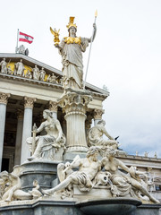 Fototapeta premium Österreich, Wien, Parlament