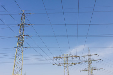 german high voltage power line