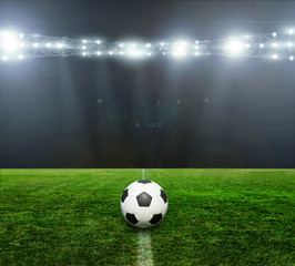 On the stadium.