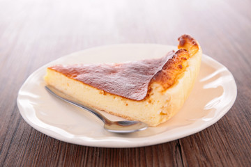 pastry slice, cheesecake