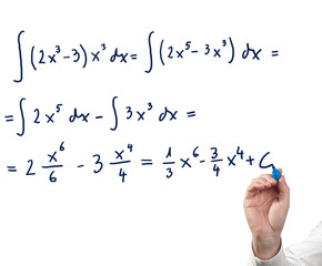 Solving integral equation.