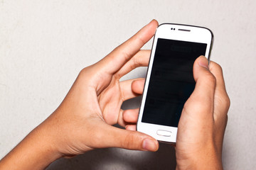 mobile in the hand