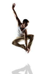 Caucasian male dancer