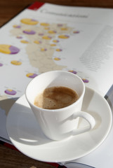 Italian coffee espresso