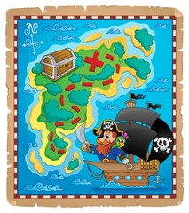 Pirate map theme image 1 © Klara Viskova