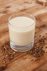 Buckwheat milk.
