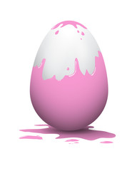 easter egg rosa