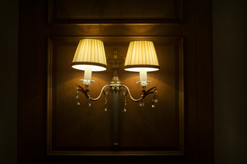 vintage elegant wall lamp