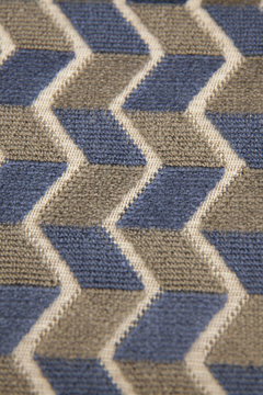 Closeup fabric with geometric detail