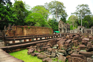 Ruin of Angkor Temple, Cambodia