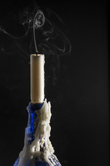 Candle smoke