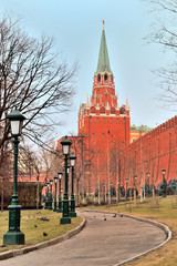 Moscow Kremlin Alexandrovsky garden