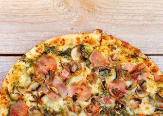 Mushrooms Pizza