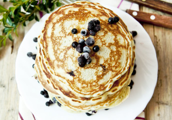 Blueberry Pancakes