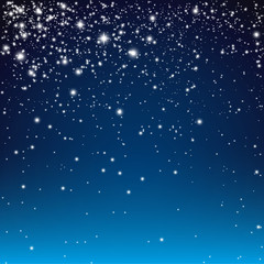 Starry Blue Background