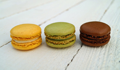 Bunte Macarons