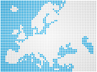 Map of Europe © kerdazz