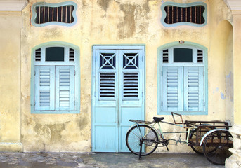 Rickshaw. Georgetown, Malaysia