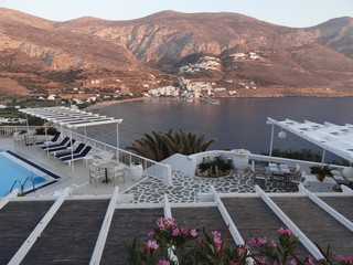 Piscine en Grèce