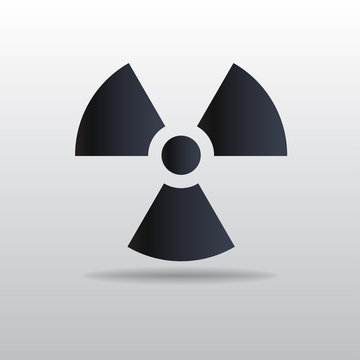 Vector icon of Radiation
