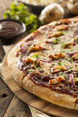 Homemade Barbecue Chicken Pizza