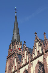 Fototapeta premium Dreikönigskirche in Frankfurt