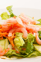 salad with shrimps