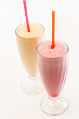 fruit milk cocktails