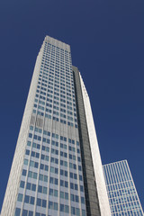 Fototapeta na wymiar Wolkenkratzer in Frankfurt am Main