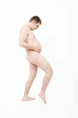 Fototapeta premium pregnant man