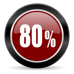 80 percent icon