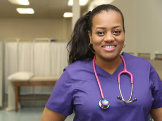 Medical Professional Nurse, African American
