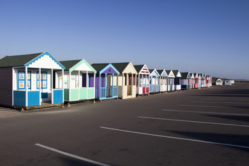 Beach Huts, Southwold, Suffolk, England