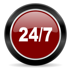 24/7 icon