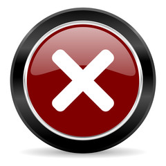 Fototapeta premium cancel icon