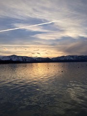 Lake Tahoe sunset 