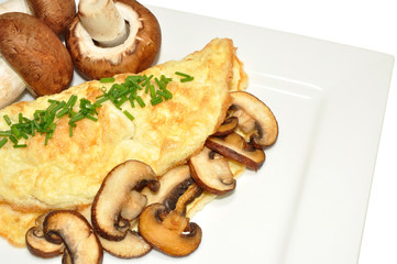 Mushroom Omelette