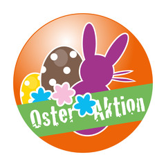 Osterrabatt,Prozente,Button,Aufkleber,Schild,Vektor